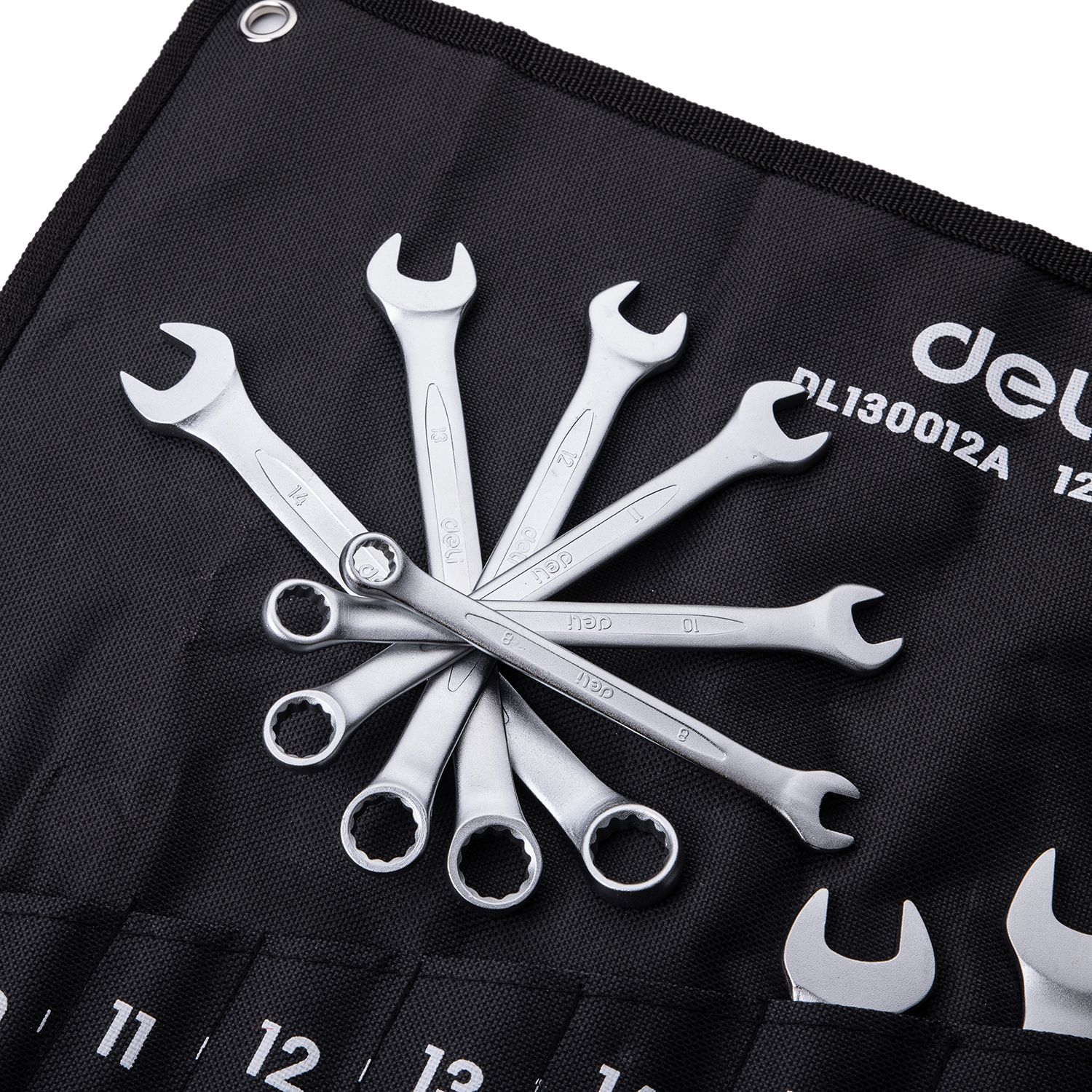 12pcs kombinasi kombinasi set spanner
